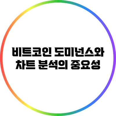 비트코인 도미넌스와 차트 분석의 중요성