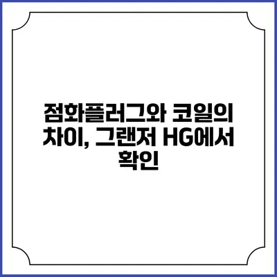 점화플러그와 코일의 차이, 그랜저 HG에서 확인